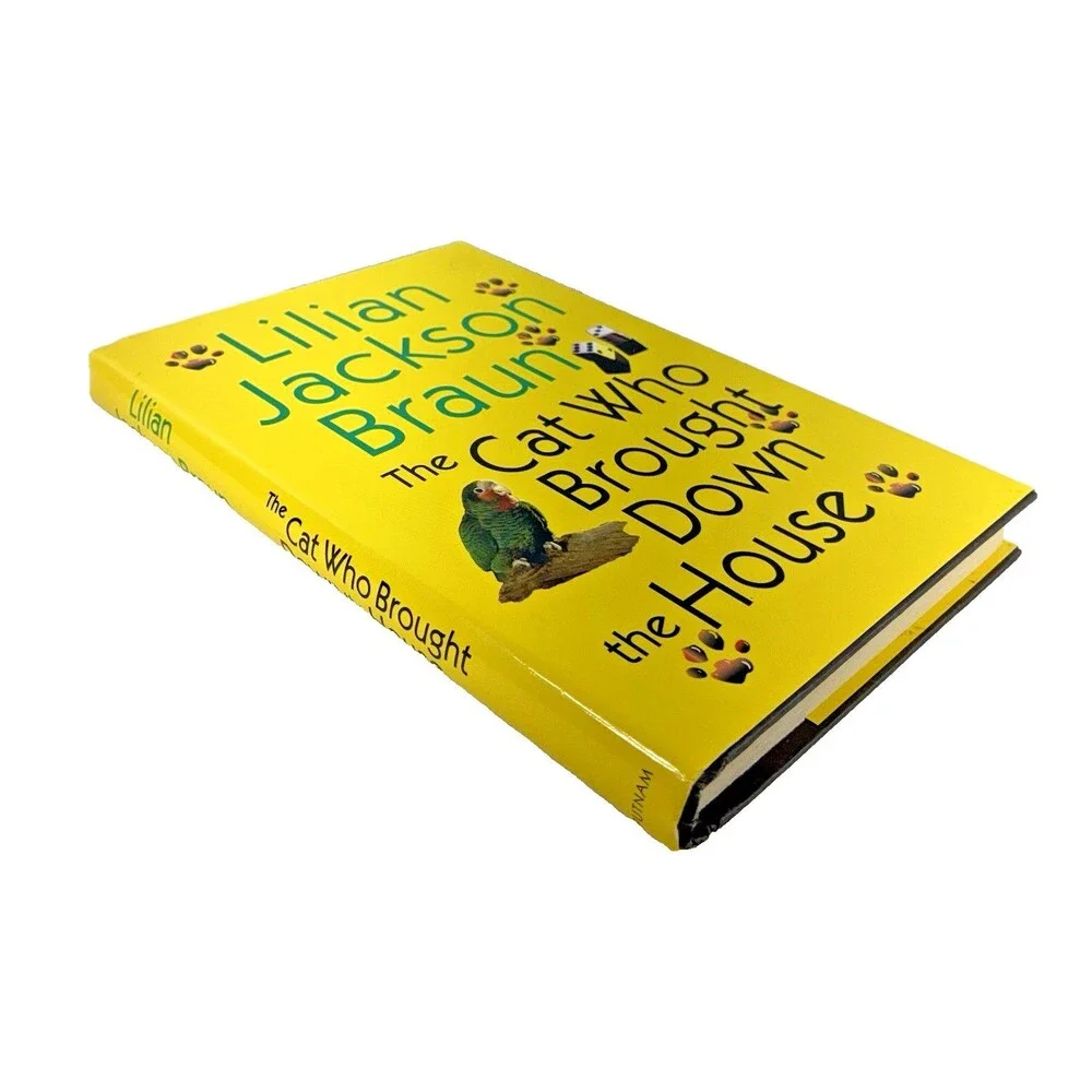 The Cat Who Brought Down the House by Lilian Jackson Braun Vintage 2003 Hardback